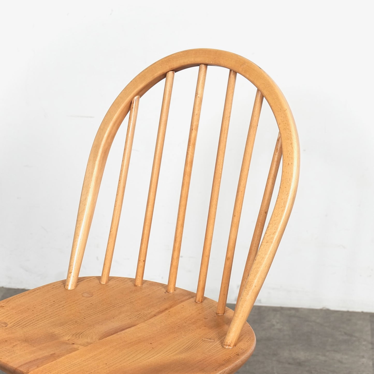 【ERCOL】ヴィンテージ フープバックチェア(メープル)
