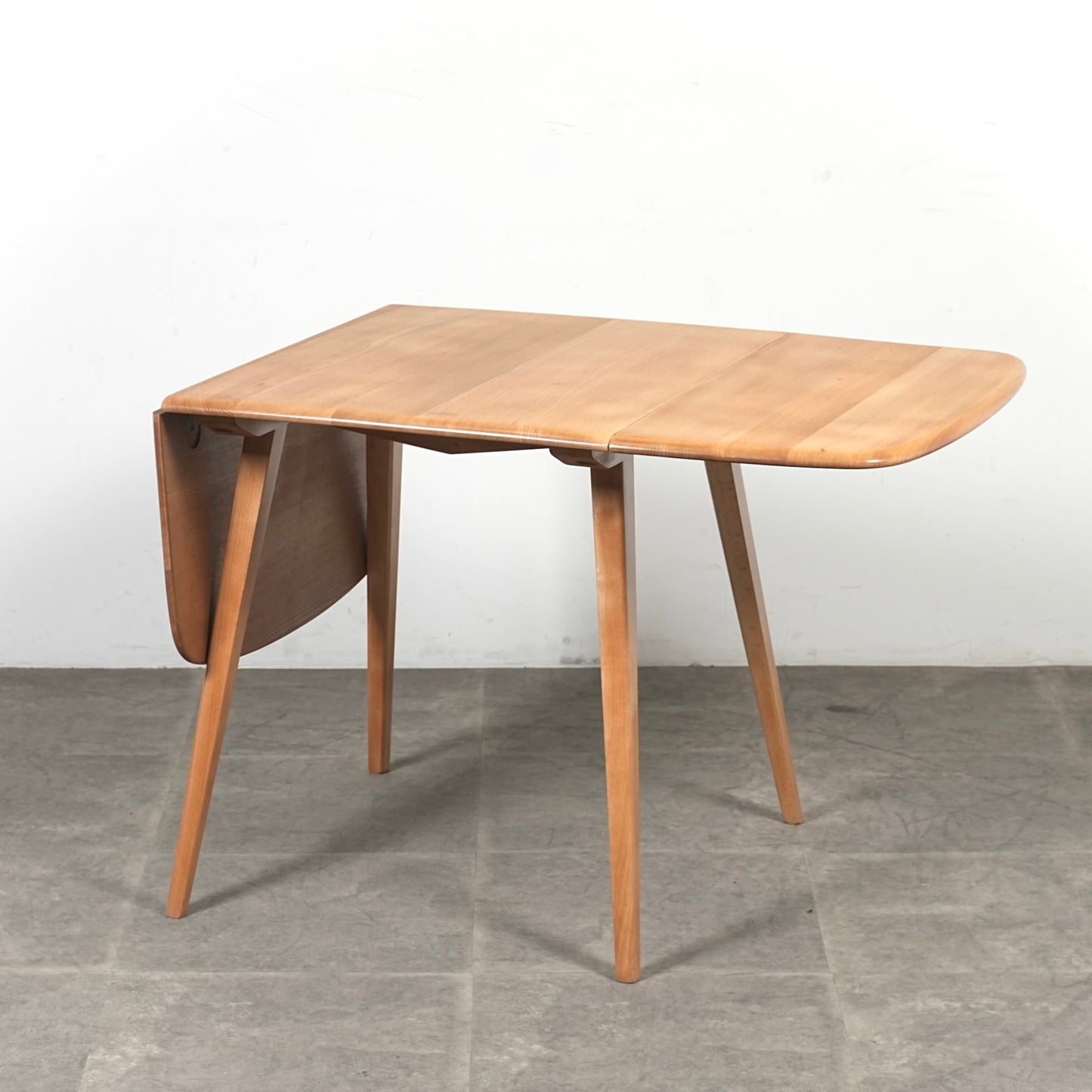 【ERCOL】ヴィンテージ ドロップリーフテーブル(メープル)