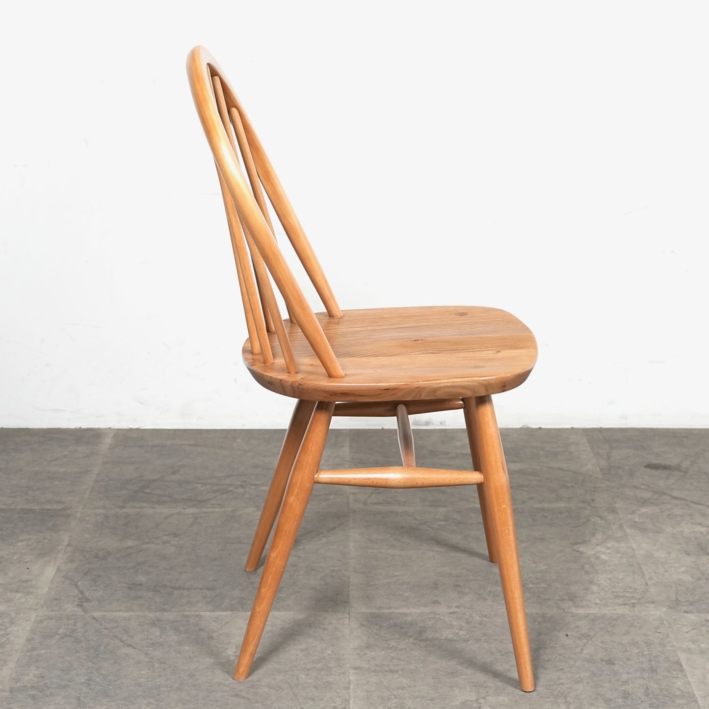 【ERCOL】ヴィンテージ フープバックチェア(メープル)