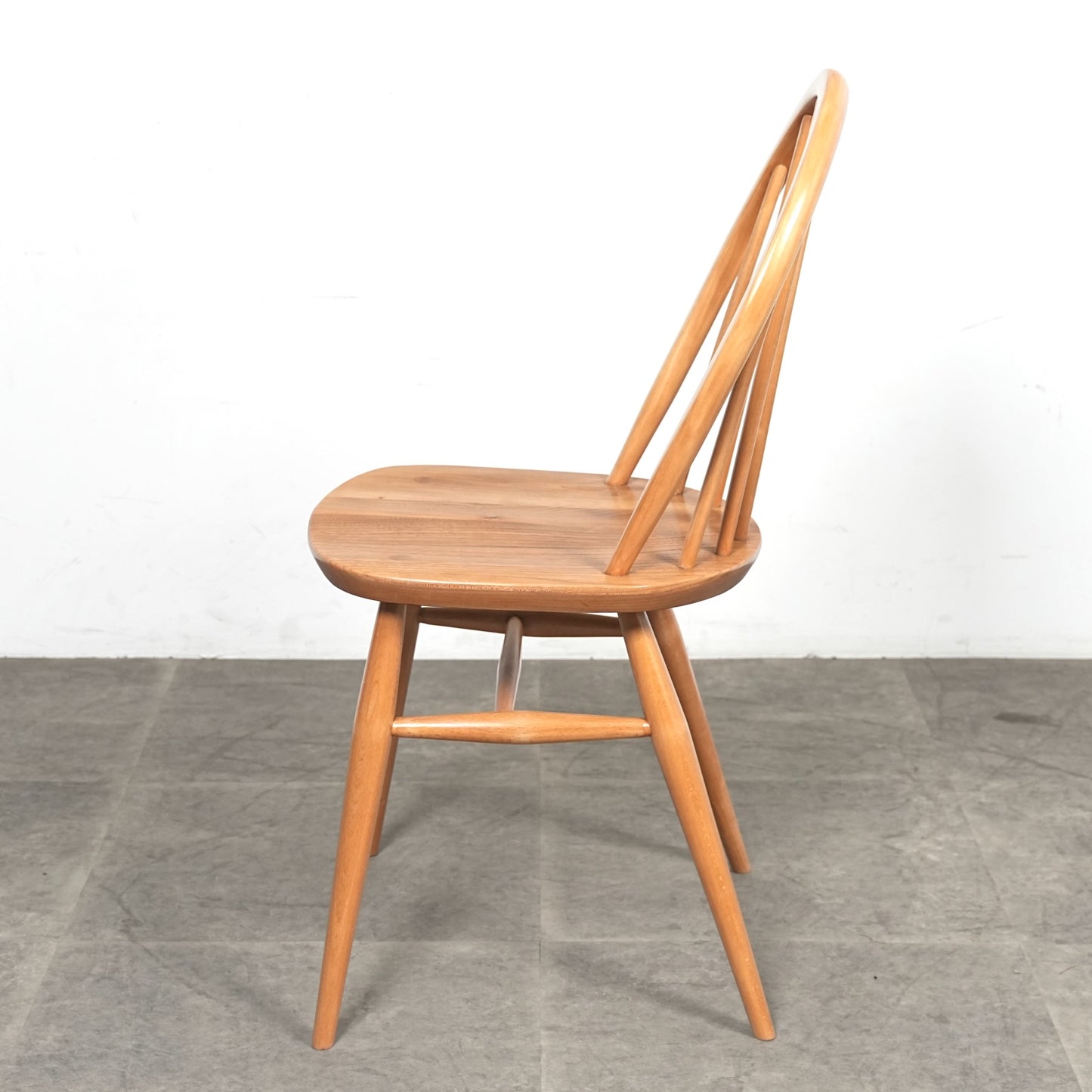 【ERCOL】ヴィンテージ フープバックチェア(メープル)