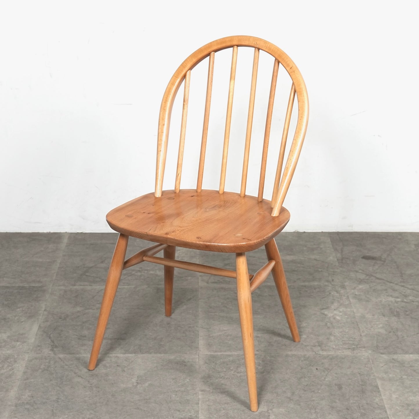 【ERCOL】ヴィンテージ フープバックチェア(メープル)