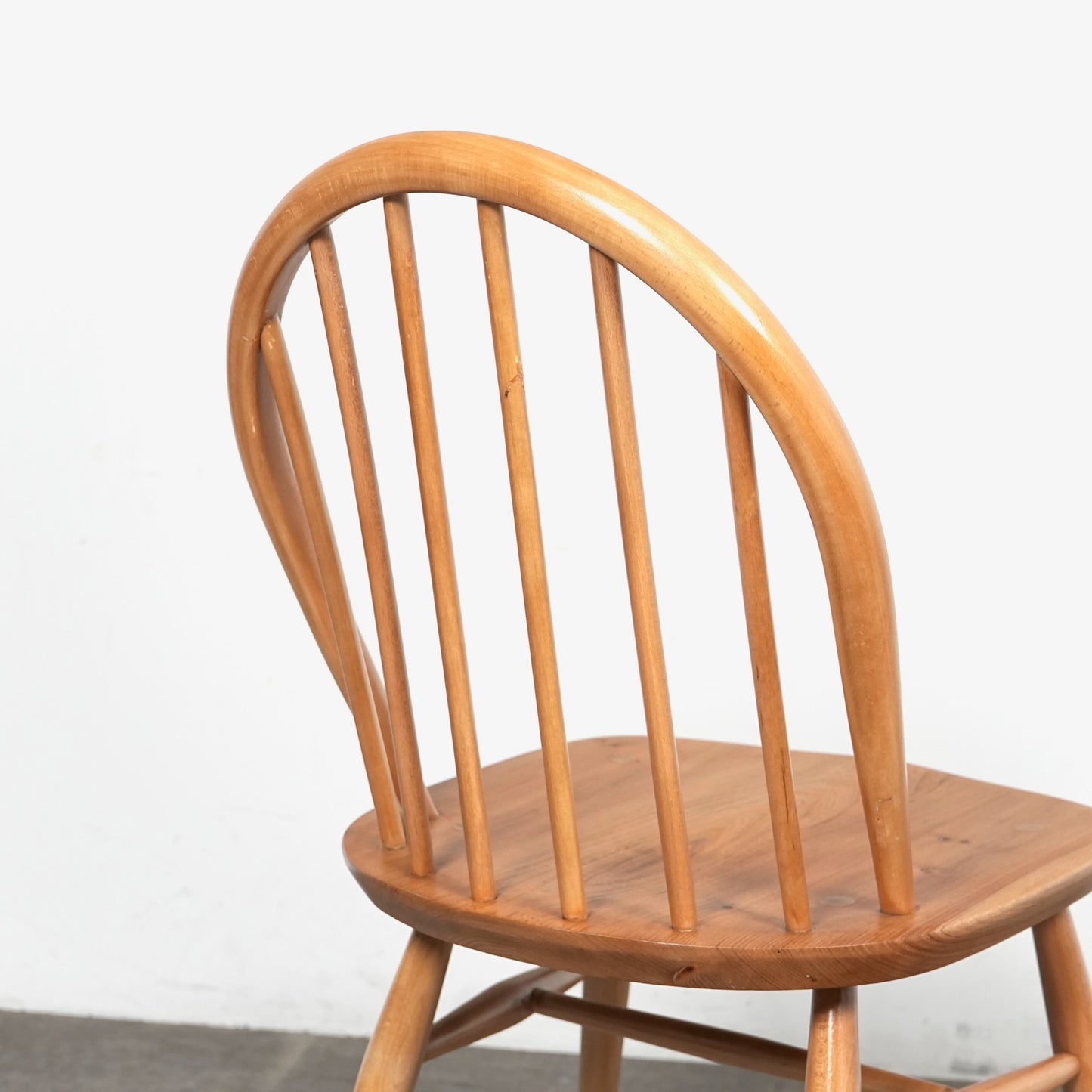 【ERCOL】ヴィンテージ フープバックチェア(メープル)