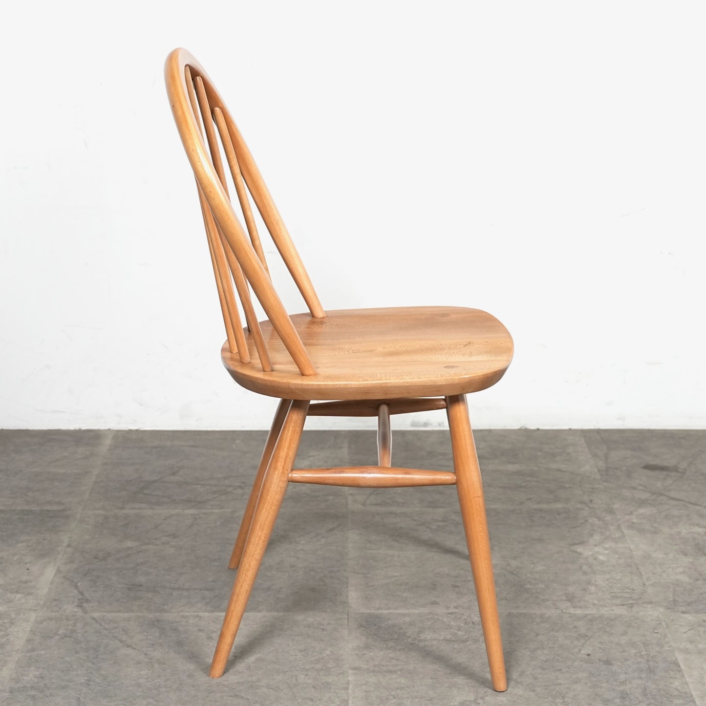 【ERCOL】ヴィンテージ フープバックチェア(メープル)
