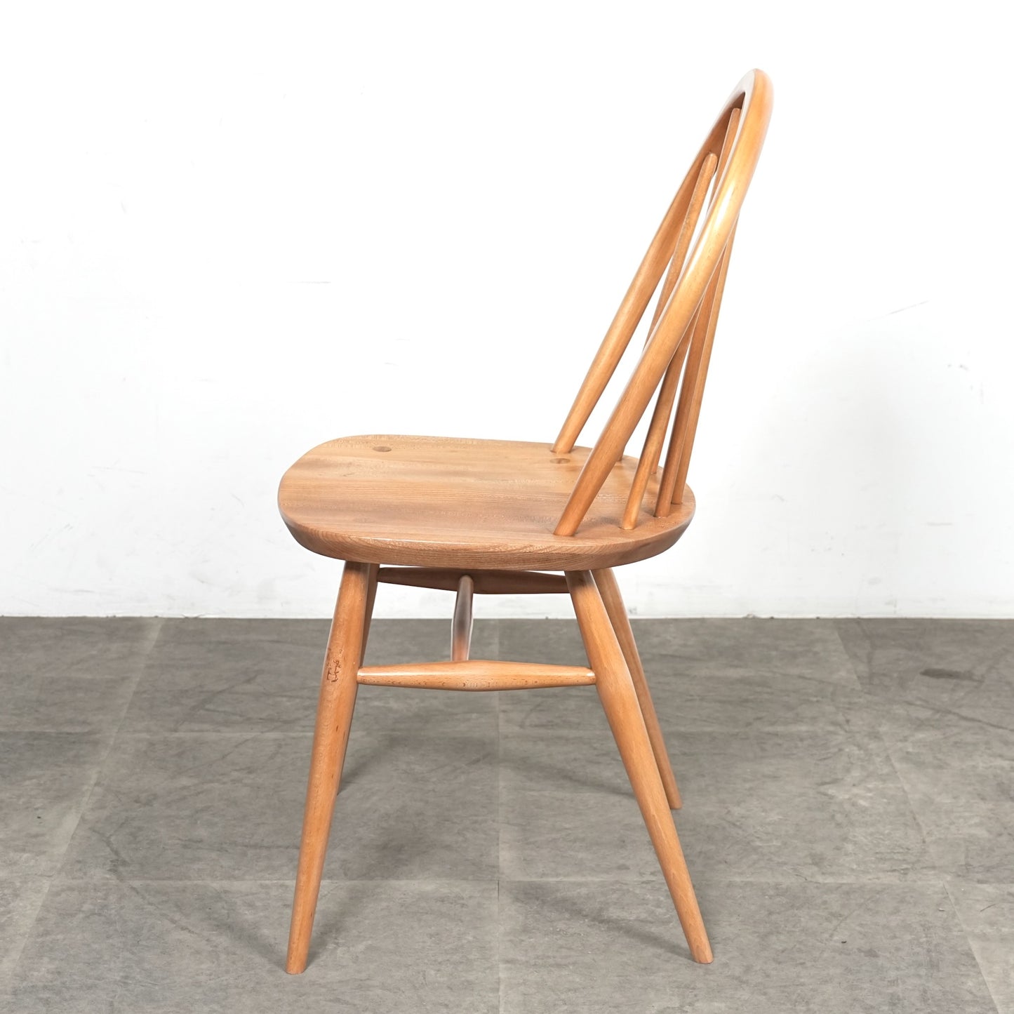 【ERCOL】ヴィンテージ フープバックチェア(メープル)