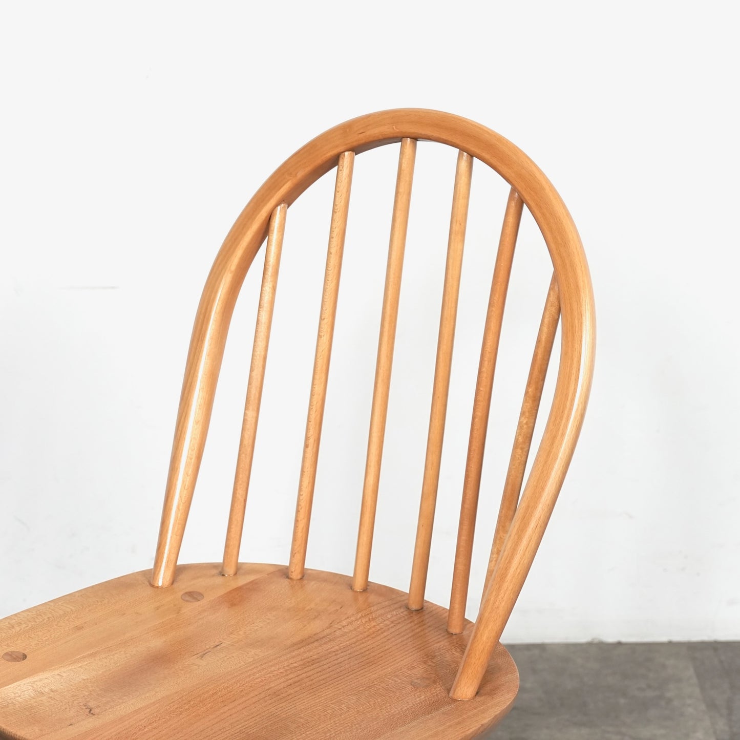 【ERCOL】ヴィンテージ フープバックチェア(メープル)