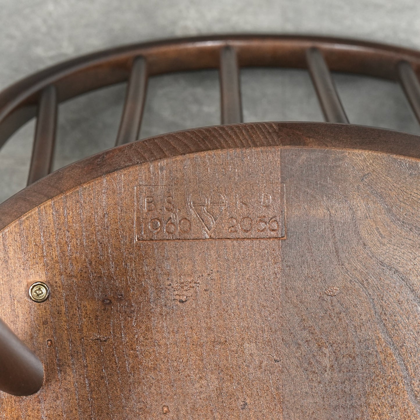 【ERCOL】ヴィンテージ フープバックチェア(オールドコロニアル)