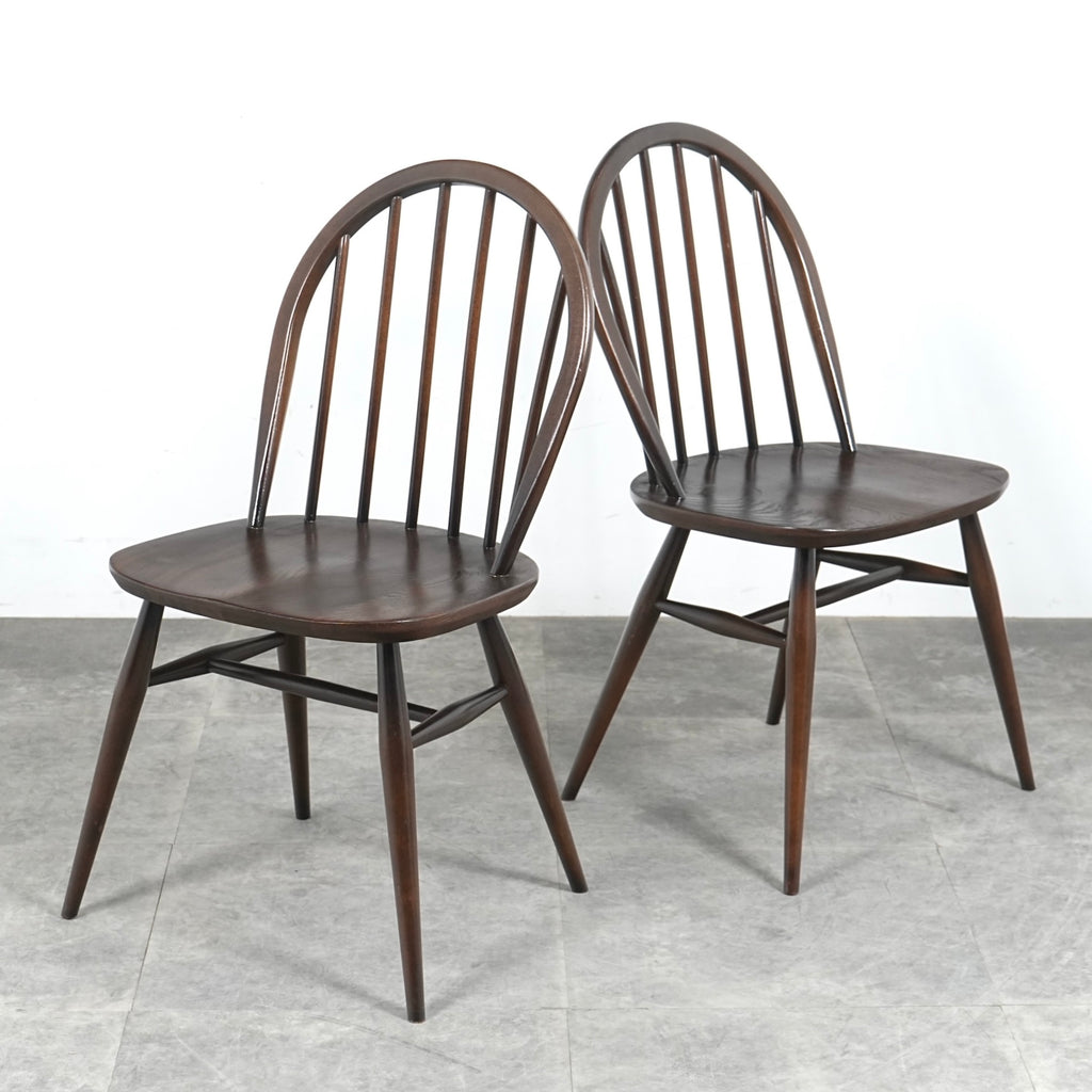 【ERCOL】ヴィンテージ フープバックチェア(オールドコロニアル)