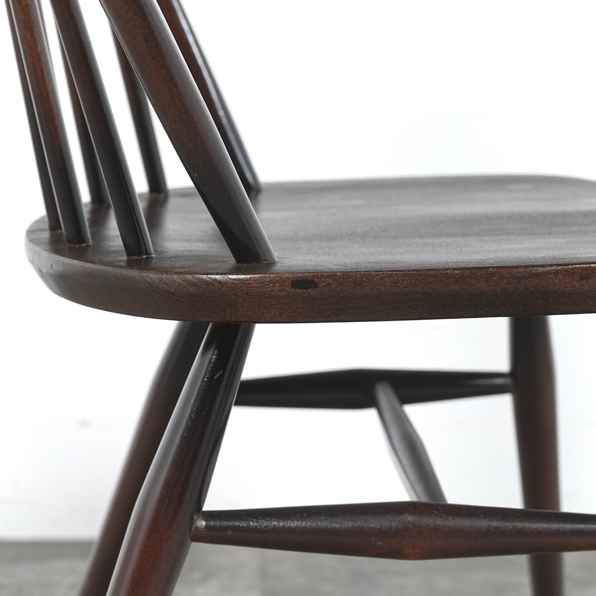 【ERCOL】ヴィンテージ フープバックチェア(オールドコロニアル)