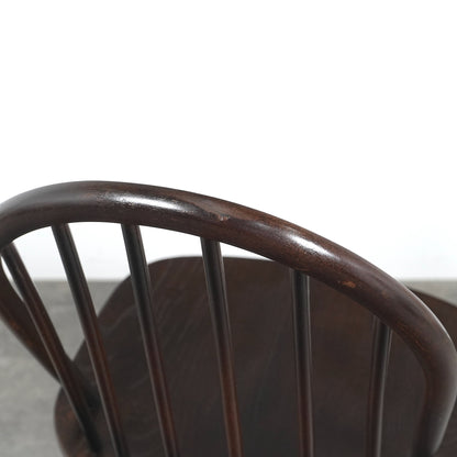 【ERCOL】ヴィンテージ フープバックチェア(オールドコロニアル)