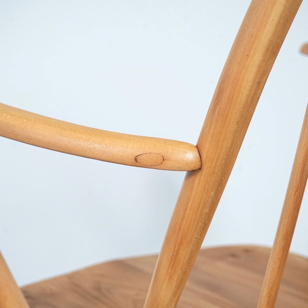 【ERCOL】ヴィンテージ クエーカー アームチェア(メープル)