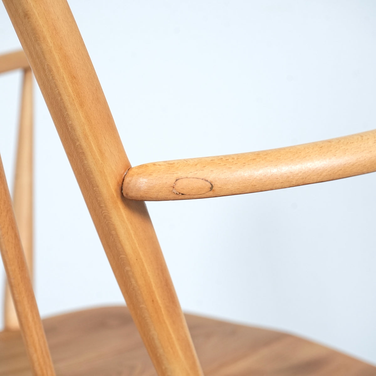 【ERCOL】ヴィンテージ クエーカー アームチェア(メープル)