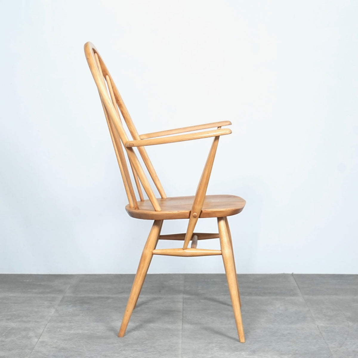 【ERCOL】ヴィンテージ クエーカー アームチェア(メープル)