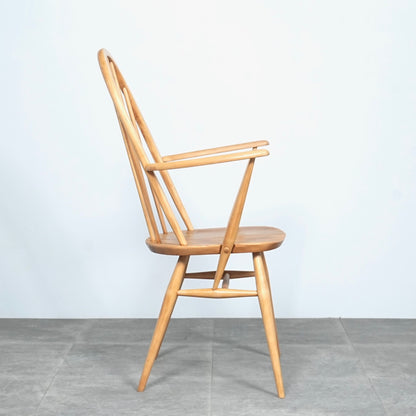 【ERCOL】ヴィンテージ クエーカー アームチェア(メープル)