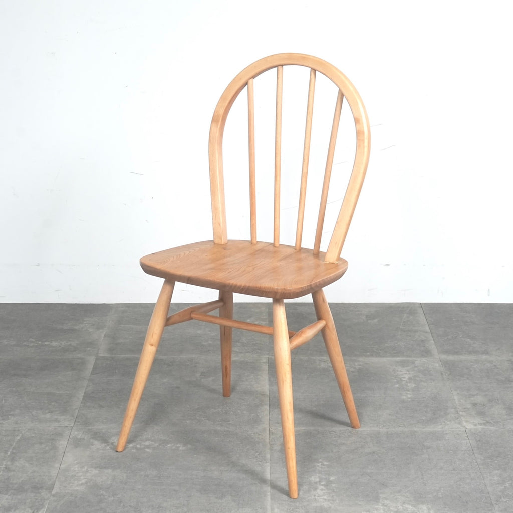 【ERCOL】ヴィンテージ フープバックチェア(メープル)