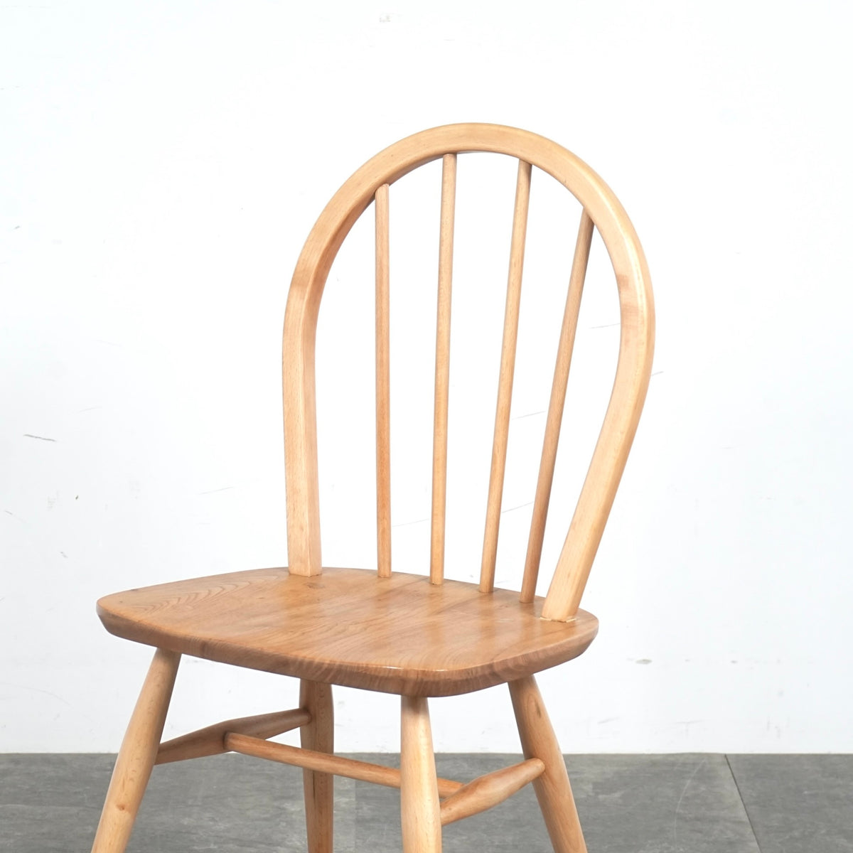 【ERCOL】ヴィンテージ フープバックチェア(メープル)