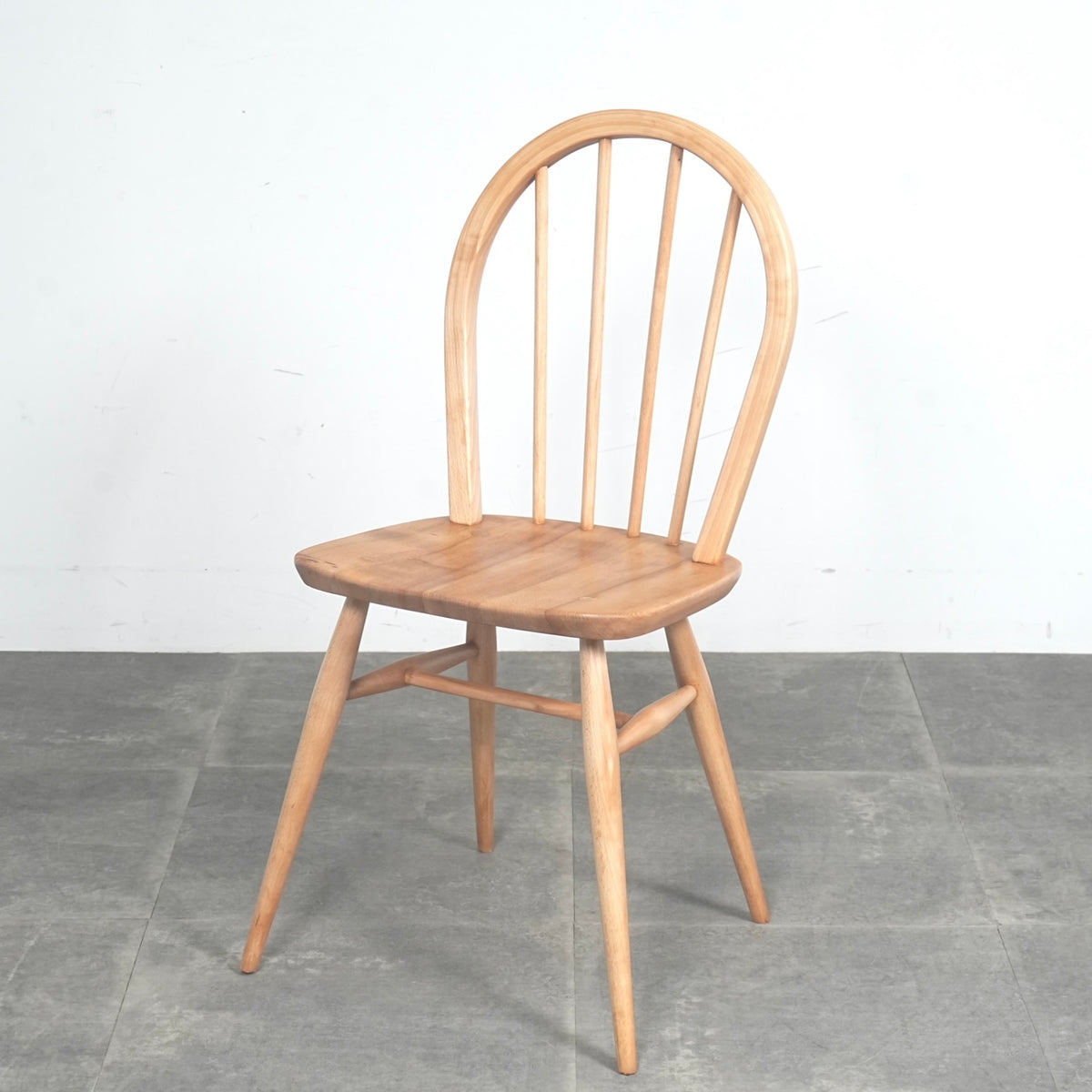 【ERCOL】ヴィンテージ フープバックチェア(メープル)
