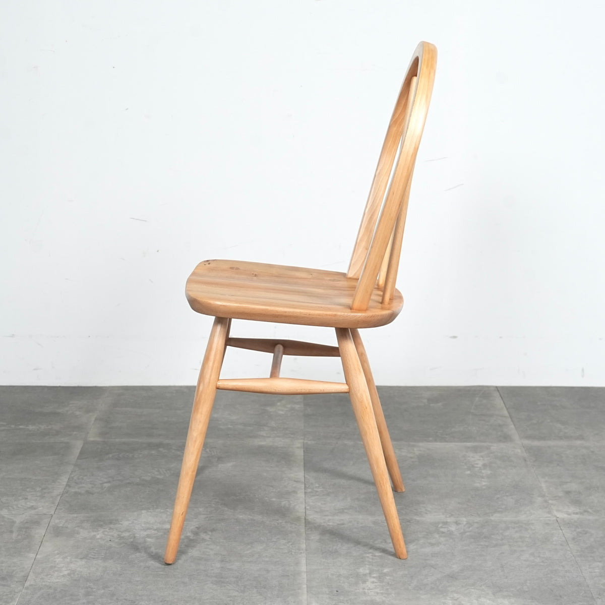 【ERCOL】ヴィンテージ フープバックチェア(メープル)