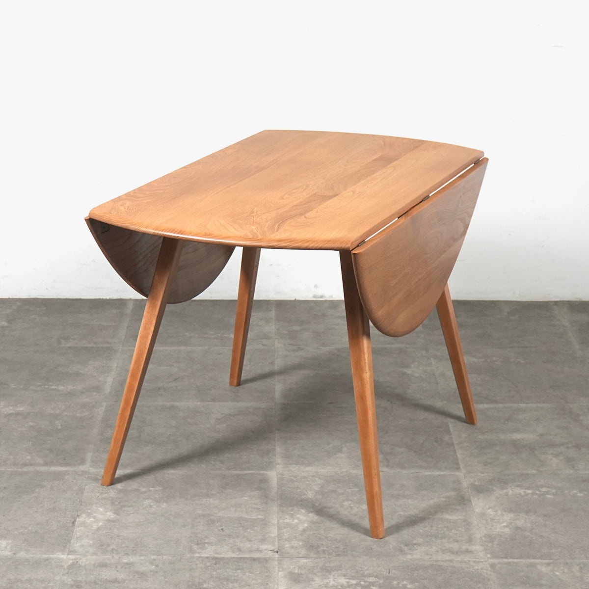 【ERCOL】ヴィンテージ ドロップリーフテーブル(メープル)