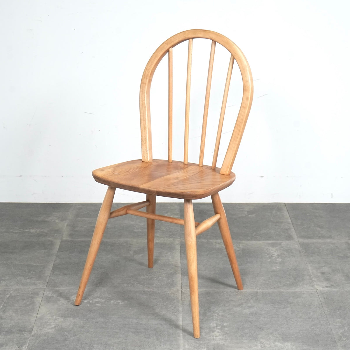【ERCOL】ヴィンテージ フープバックチェア(メープル)
