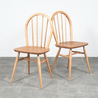 【ERCOL】ヴィンテージ フープバックチェア(メープル)