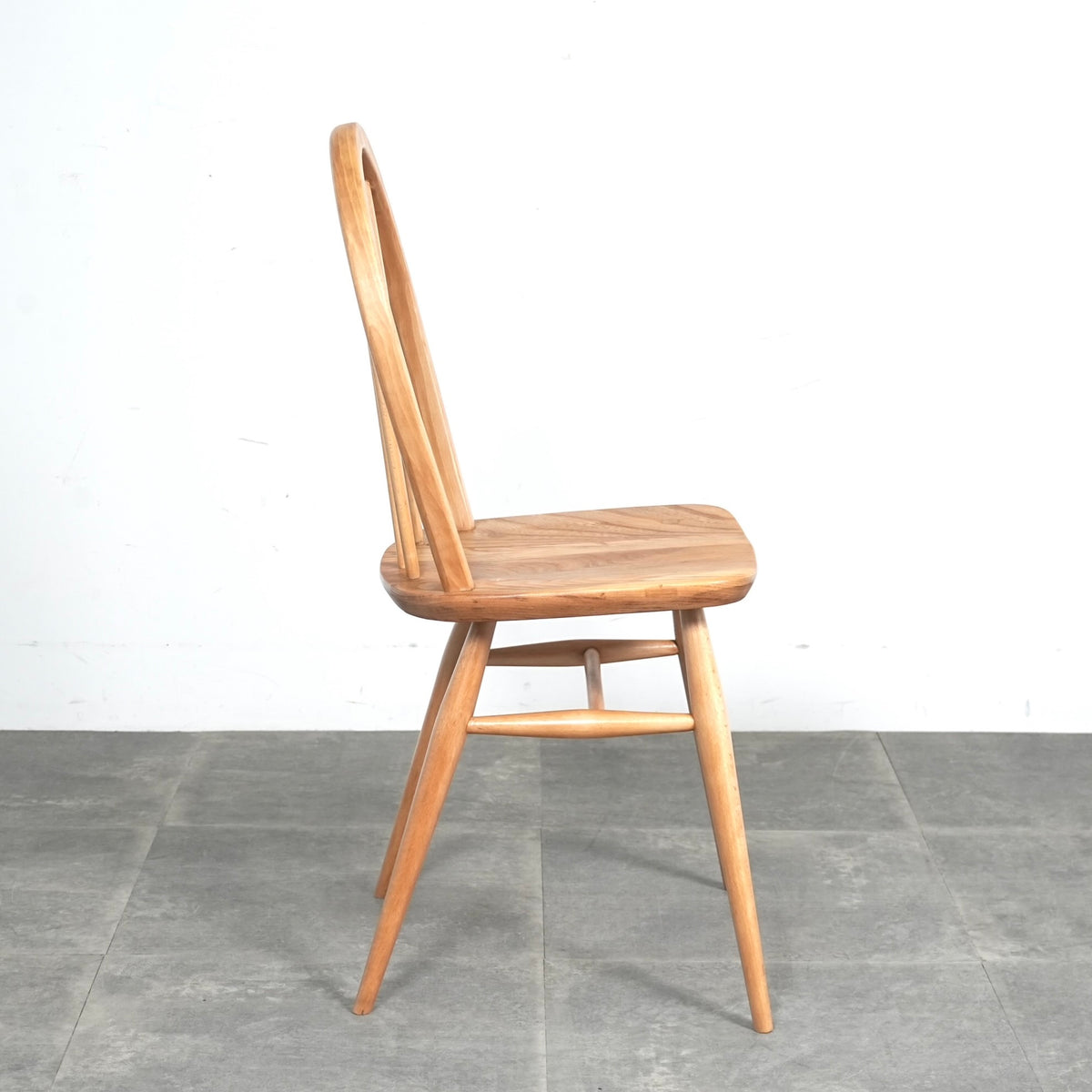 【ERCOL】ヴィンテージ フープバックチェア(メープル)