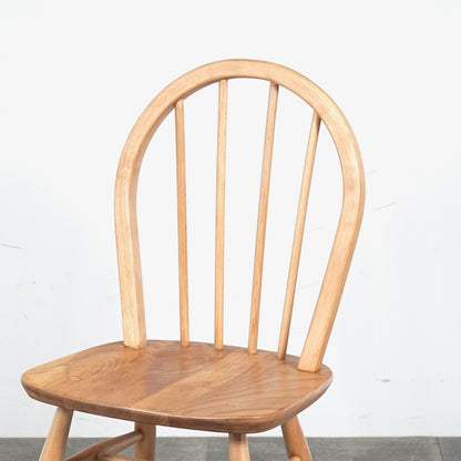 【ERCOL】ヴィンテージ フープバックチェア(メープル)