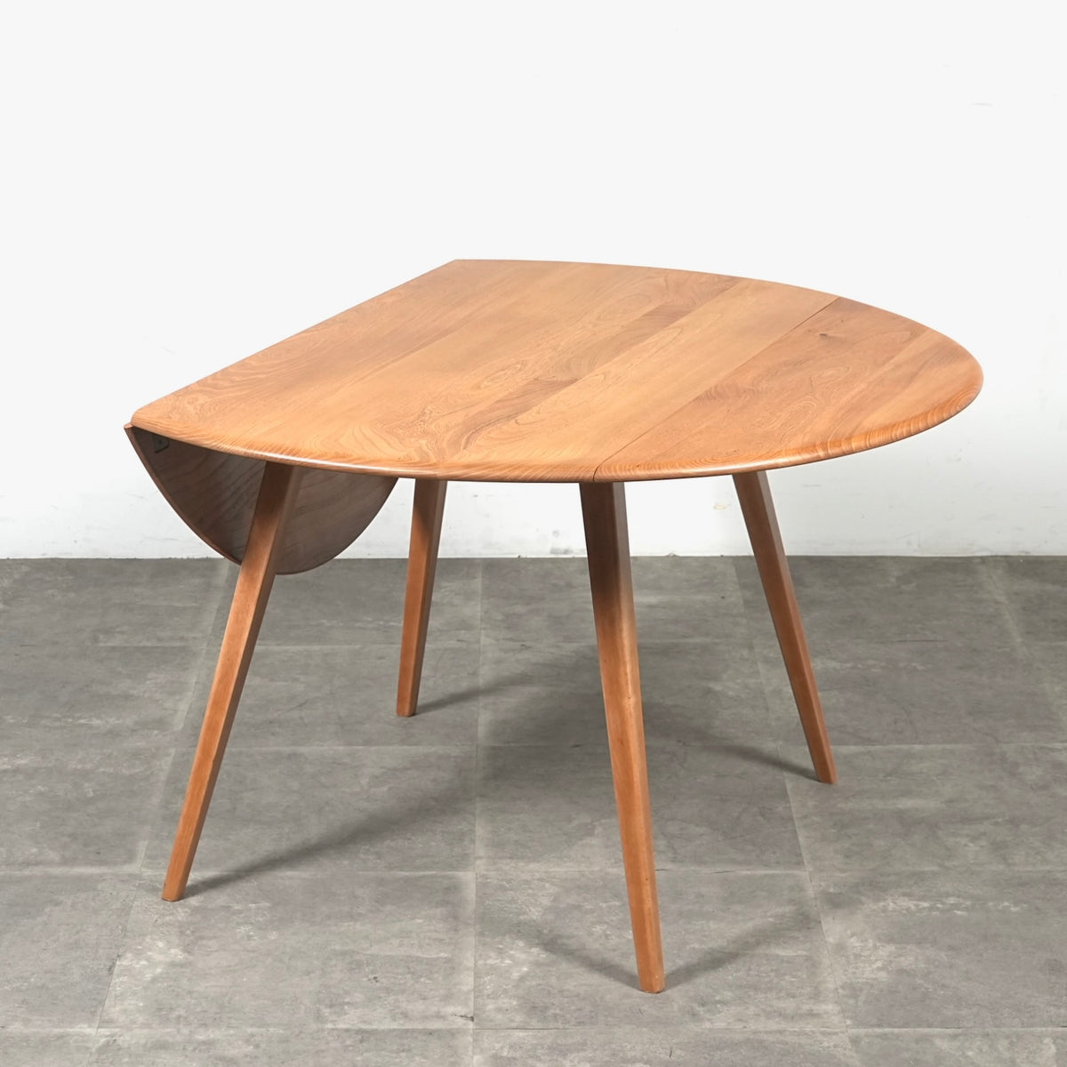 【ERCOL】ヴィンテージ ドロップリーフテーブル(メープル)