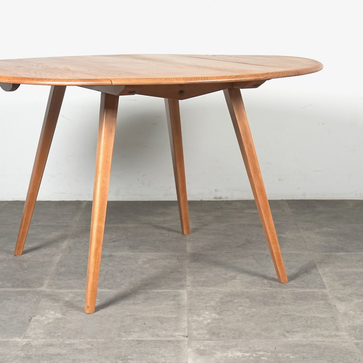 【ERCOL】ヴィンテージ ドロップリーフテーブル(メープル)