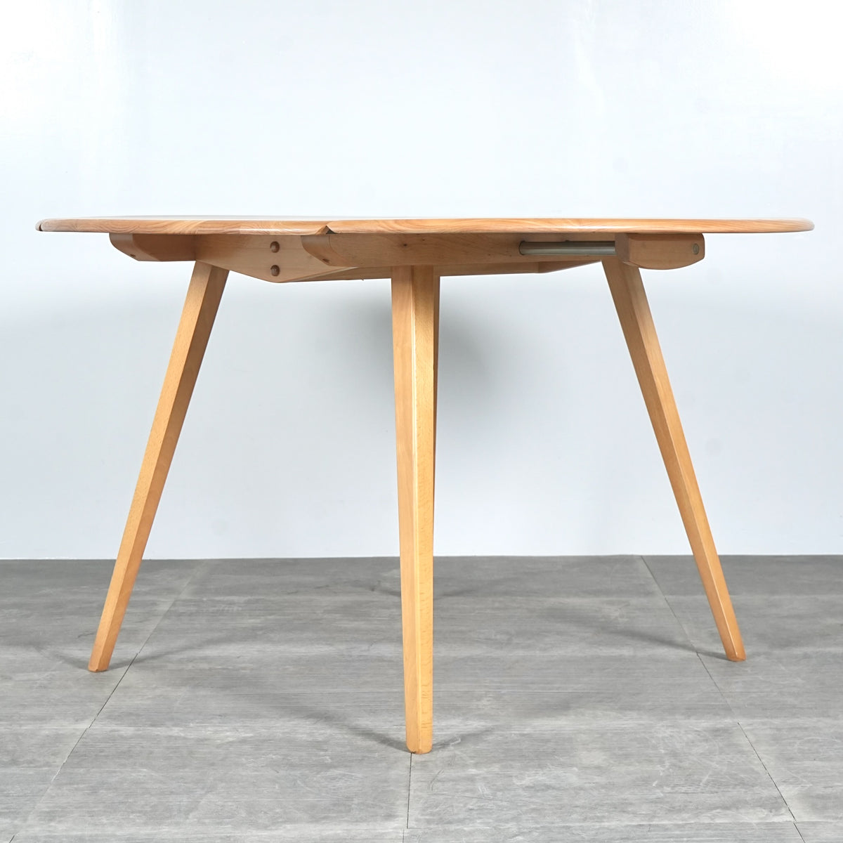 【ERCOL】ヴィンテージ ドロップリーフテーブル(メープル)