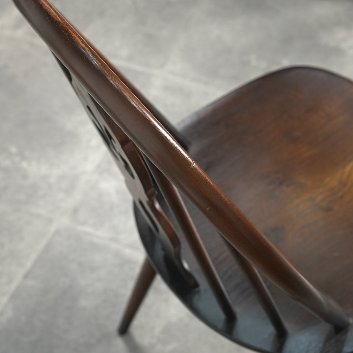 【ERCOL】オールドコロニアル  シスルバックチェア