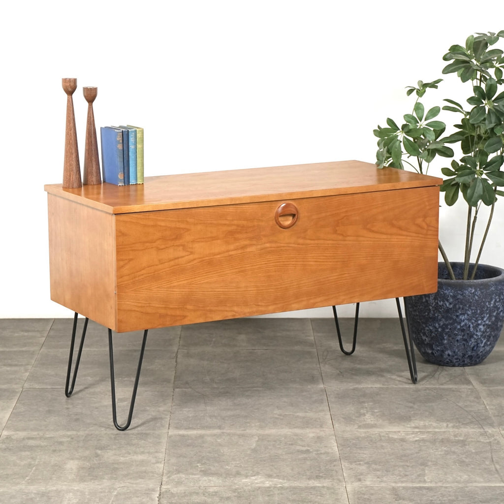 【VEB DW Hellerau】ヴィンテージ キャビネット(ヘアピンカスタム)