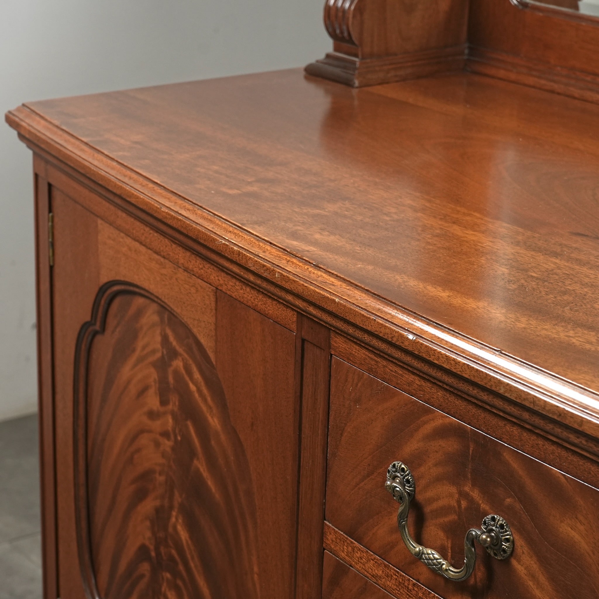 英国アンティーク ミラーバックサイドボード – TIME HYPE