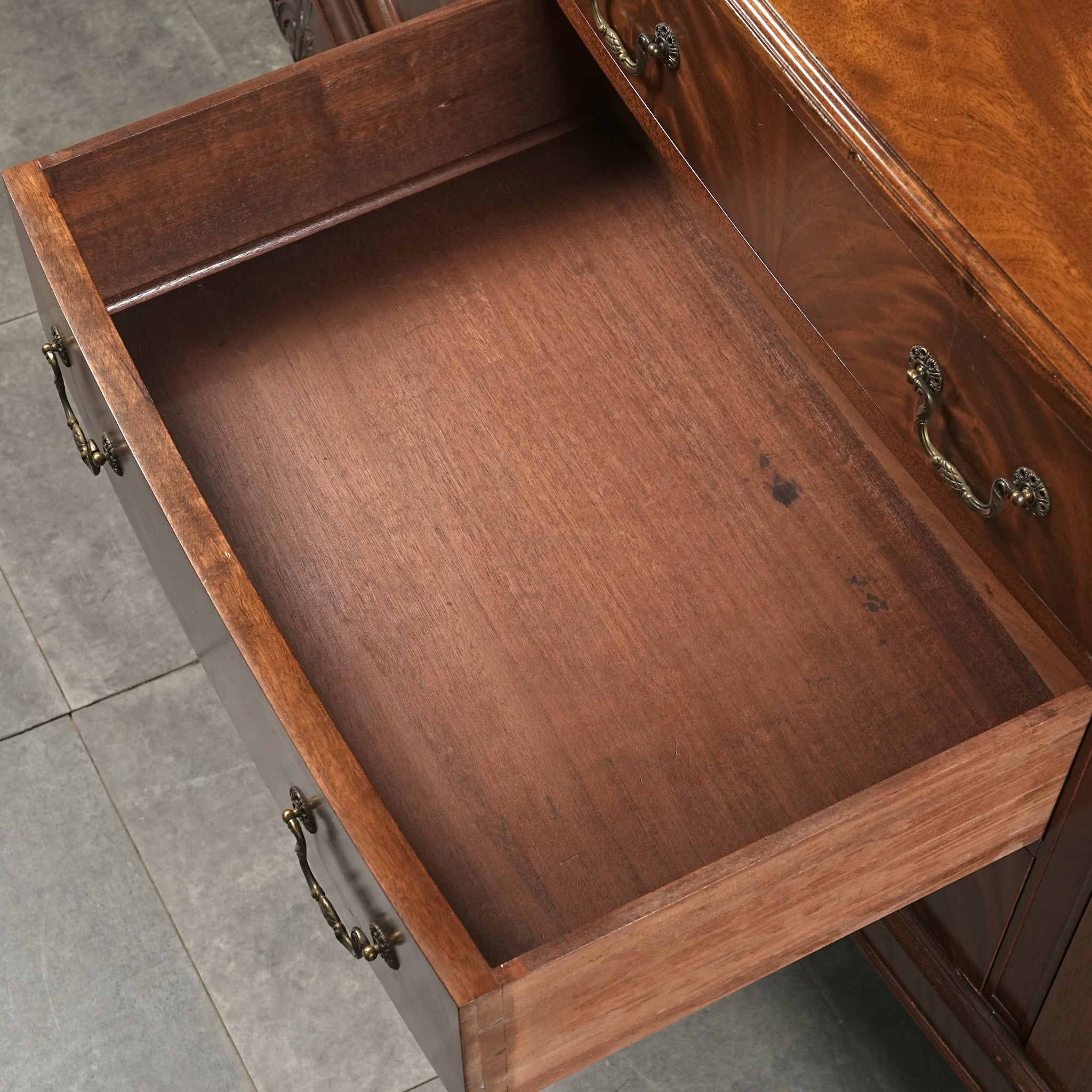 英国アンティーク ミラーバックサイドボード – TIME HYPE