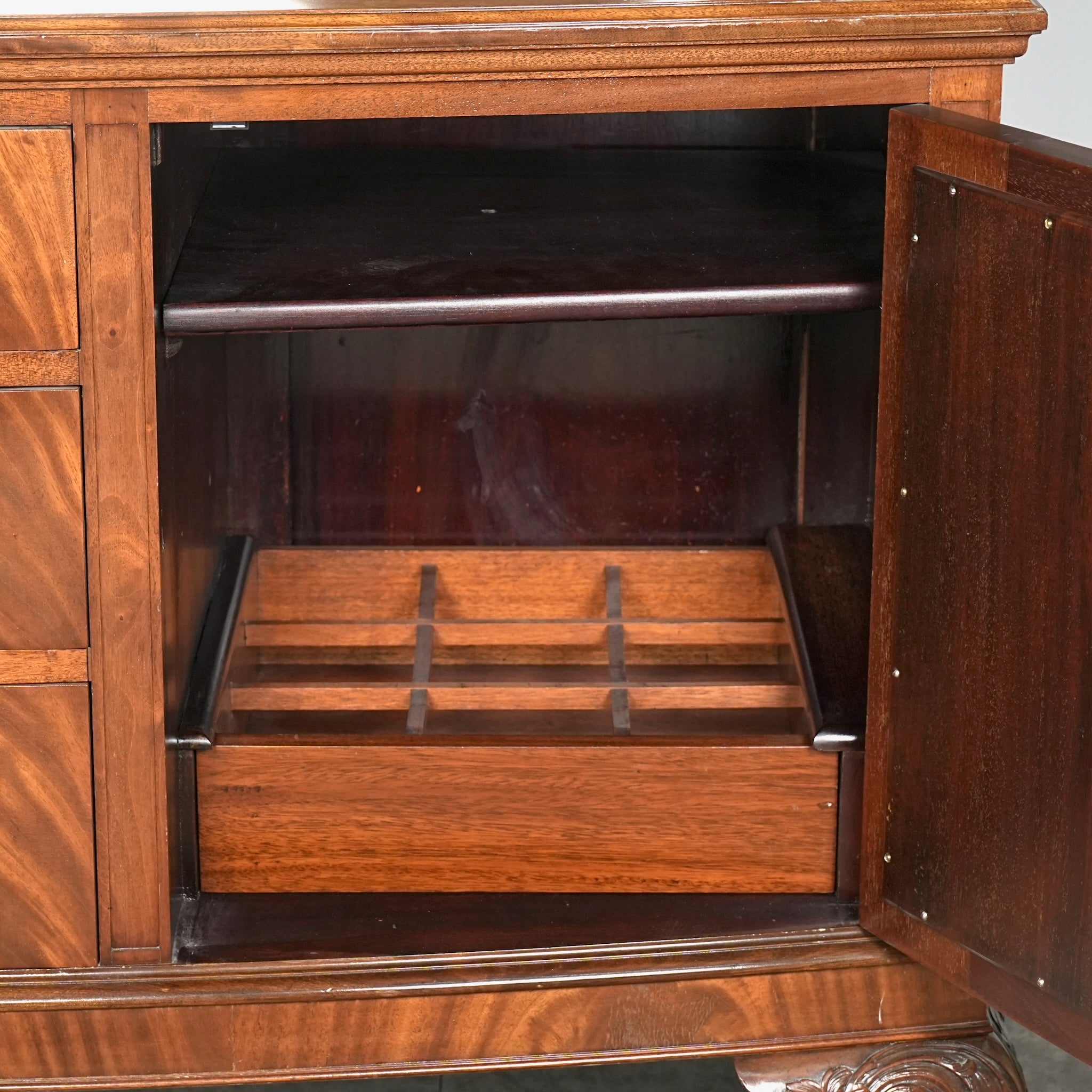 英国アンティーク ミラーバックサイドボード – TIME HYPE