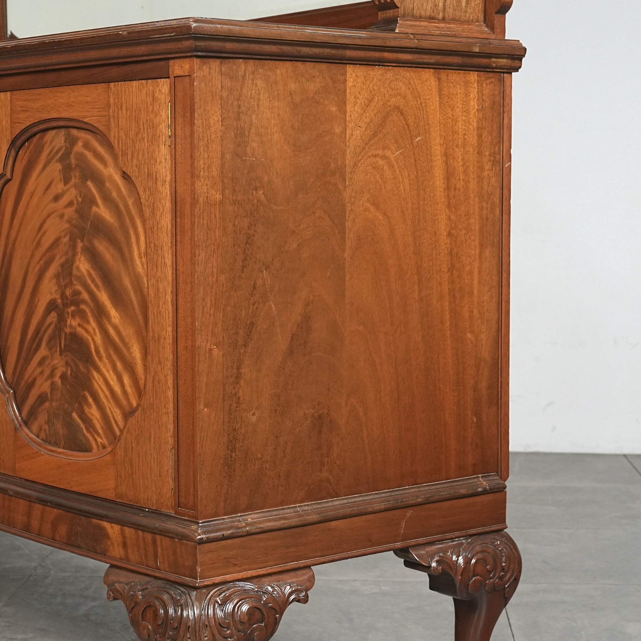 英国アンティーク ミラーバックサイドボード – TIME HYPE