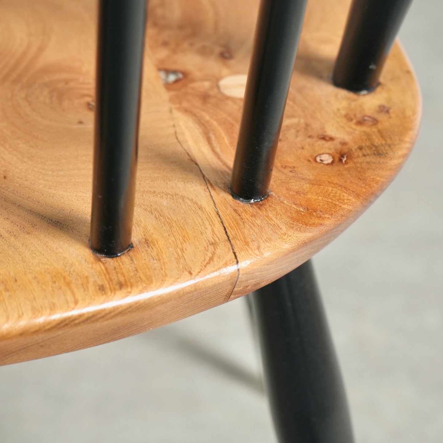 【ERCOL】ヴィンテージ クエーカーチェア(バイカラー)