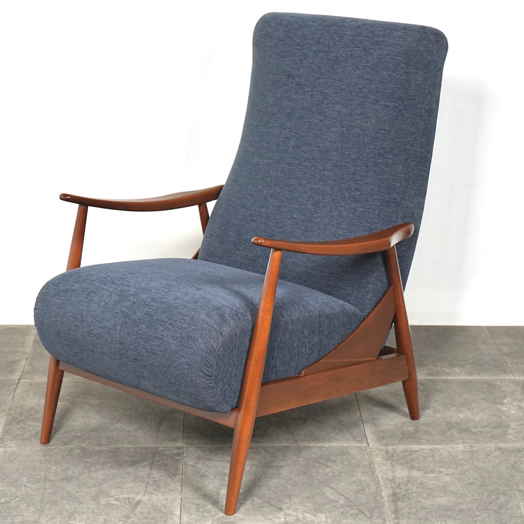 オランダ ヴィンテージ リクライニングソファ【張替済】