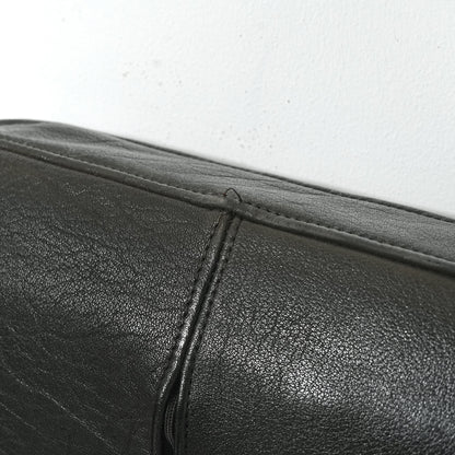 【EMC Furniture】ヴィンテージ レザーオットマン