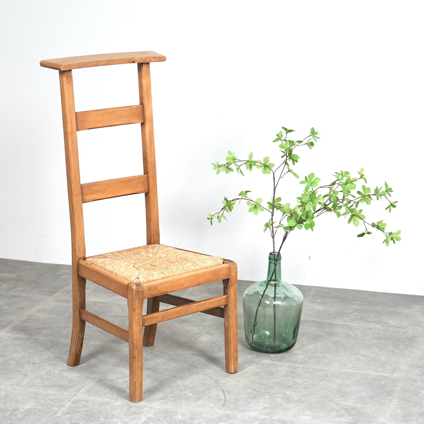 オランダヴィンテージ ラッシュシートチェア